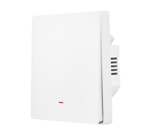 Выключатель HOMMYN настенный zigbee 1 клавиша (без нейтрали) SWZBNN01W