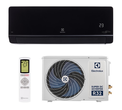 Сплит-система инверторного типа Electrolux Onix Super DC EACS/I-09HIX-BLACK/N8 комплект