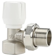 Клапан радиаторный VARMEGA 3/4" ручной, угловой, VM10003