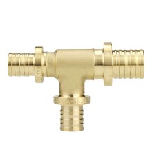 Тройник VARMEGA Slide-fit переходной 25x25x20 аксиальный, латунь, VM50566