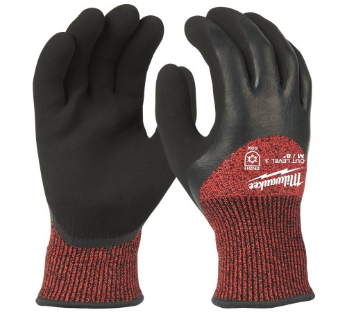 Перчатки защитные Milwaukee Winter Cut level 3/C M/8