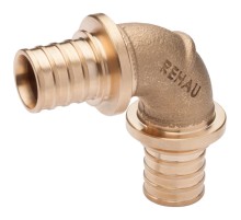 Угольник REHAU 90гр 32 PLATINUM RX+, бронза