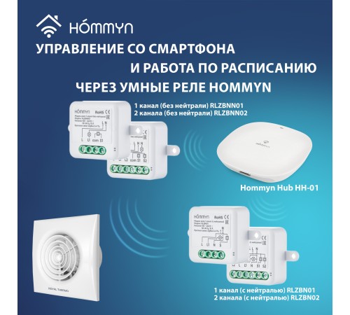 Вентилятор вытяжной Royal Thermo Sunrise RAFR 100 V с обратным клапаном