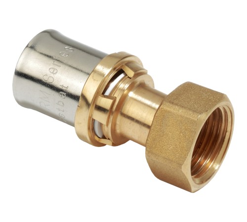 Муфта-пресс Giacomini латунь НГ 20x1/2", RM179Y056