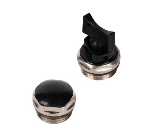 Комплект монтажный Royal Thermo 1”х 1/2" черный