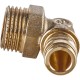 Угольник Giacomini GX с наружной резьбой 20x1/2"M, GX127Y043
