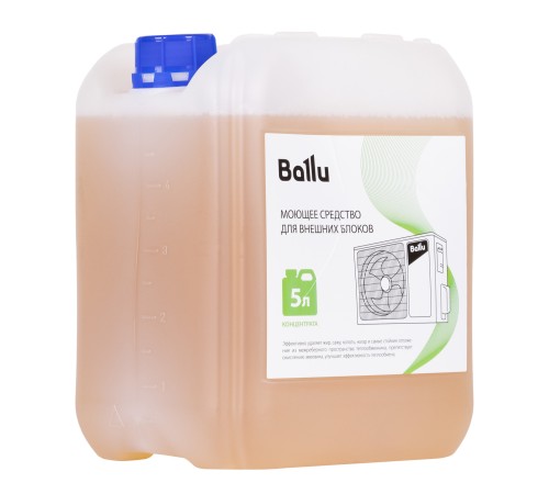 Средство моющее Ballu для внешних блоков, концентрат 5 л.