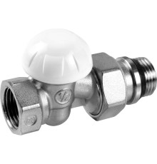 Клапан отсечной Giacomini R15X035 для радиатора Kvs-8.94 м3/ч ВР 1", прямой