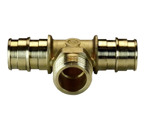 Тройник Giacomini GX НР 20x1/2"Mx20, GX153Y034