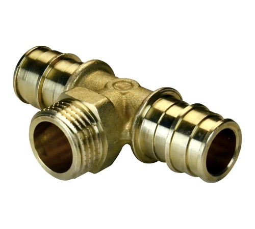 Тройник Giacomini GX НР 20x1/2"Mx20, GX153Y034