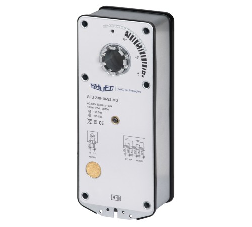 Электропривод с возвратной пружиной SHUFT SFU-230-10-S2-MD