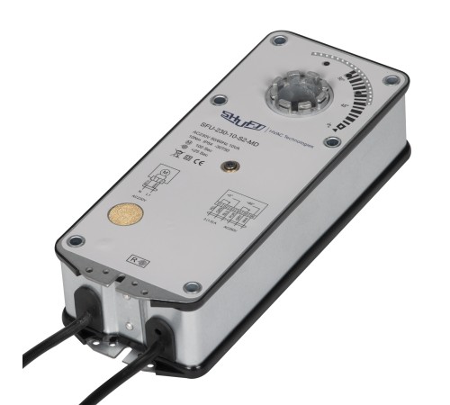 Электропривод с возвратной пружиной SHUFT SFU-230-10-S2-MD