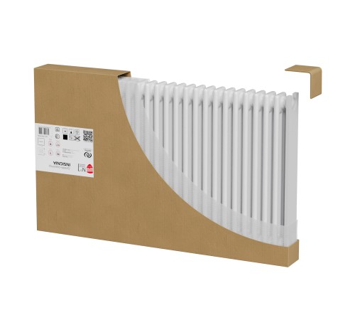 Дизайн-радиатор Royal Thermo Insignia VC2180 - 08 секц. RAL9016