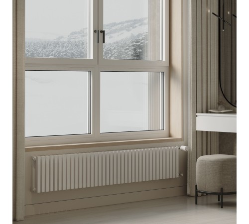 Дизайн-радиатор Royal Thermo Shift Q30 VC2030 - 14 секц. RAL9016