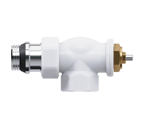 Набор термостатический осевой Royal Thermo Design 1/2"М30х1,5 (Белый)