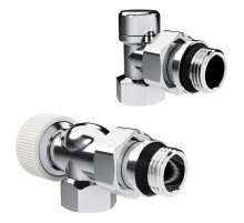 Набор термостатический осевой Royal Thermo Design 1/2"М30х1,5 (Хром)