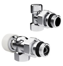 Набор термостатический осевой Royal Thermo Design 1/2"М30х1,5 (Хром)