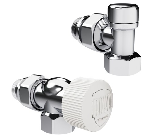 Набор термостатический осевой Royal Thermo Design 1/2"М30х1,5 (Хром)