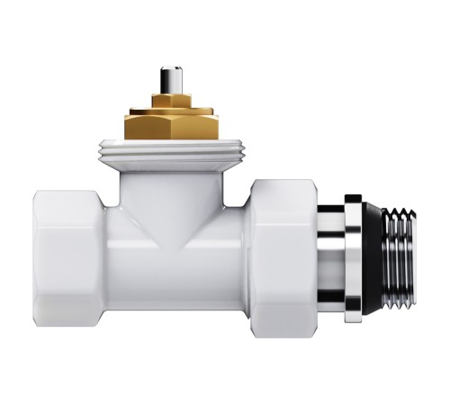 Набор термостатический прямой Royal Thermo Design 1/2"М30х1,5 (Белый)
