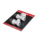Набор термостатический прямой Royal Thermo Design 1/2"М30х1,5 (Белый)
