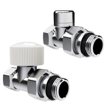 Набор термостатический прямой Royal Thermo Design 1/2"М30х1,5 (Хром)