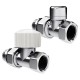 Набор термостатический прямой Royal Thermo Design 1/2"М30х1,5 (Хром)