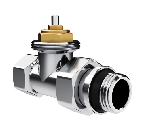 Набор термостатический прямой Royal Thermo Design 1/2"М30х1,5 (Хром)