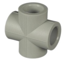 Крестовина TEBO сер. PP-R 40 (5/60), арт. 031050104