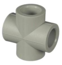 Крестовина TEBO сер. PP-R 40 (5/60), арт. 031050104