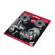 Набор термостатический трехосевой Royal Thermo Design Pro 15мм М30х1,5 (Хром)