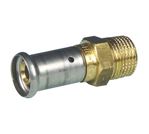 Муфта HENCO НР латунь пресс, 16x3/4"
