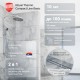 Лоток душевой Royal Thermo с сухим затвором Compact Line Basic 700