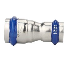 Муфта VARMEGA двухраструбная Inox Press переходная 35x28