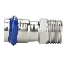 Муфта VARMEGA раструбная Inox Press НР 15x3/4"
