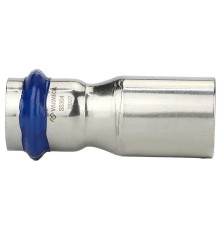 Муфта-вставка VARMEGA однораструбная Inox Press переходная 28ax15