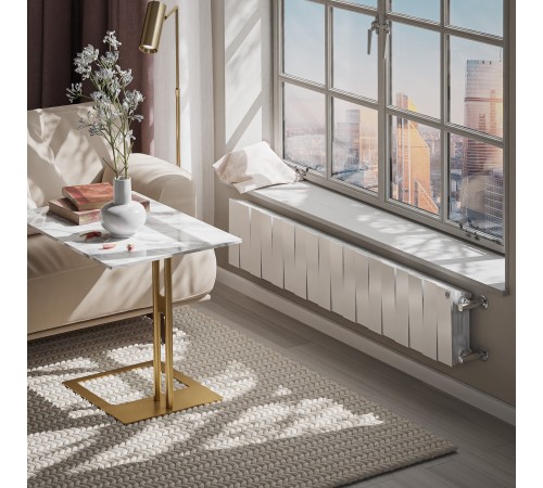 Радиатор биметаллический Royal Thermo PianoForte 200 Белый - 18 секц.