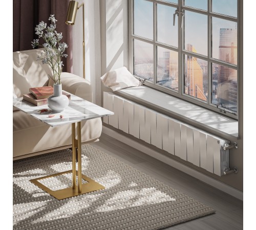 Радиатор биметаллический Royal Thermo PianoForte 200 Белый - 20 секц.