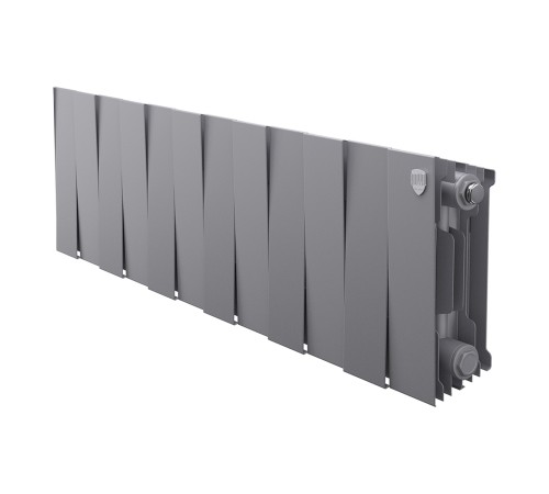Радиатор биметаллический Royal Thermo PianoForte 200 Серебристый - 12 секц.