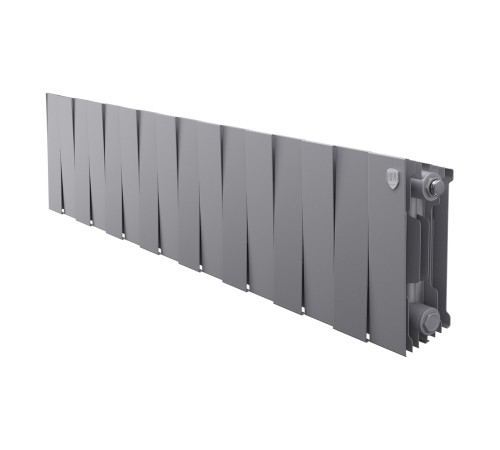 Радиатор биметаллический Royal Thermo PianoForte 200 Серебристый - 16 секц.