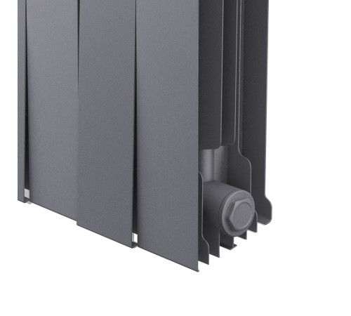 Радиатор биметаллический Royal Thermo PianoForte 200 Серебристый - 18 секц.