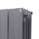Радиатор биметаллический Royal Thermo PianoForte 200 Серебристый VR80- 12 секц.