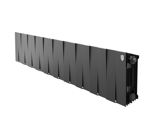 Радиатор биметаллический Royal Thermo PianoForte 200 Чёрный - 20 секц.