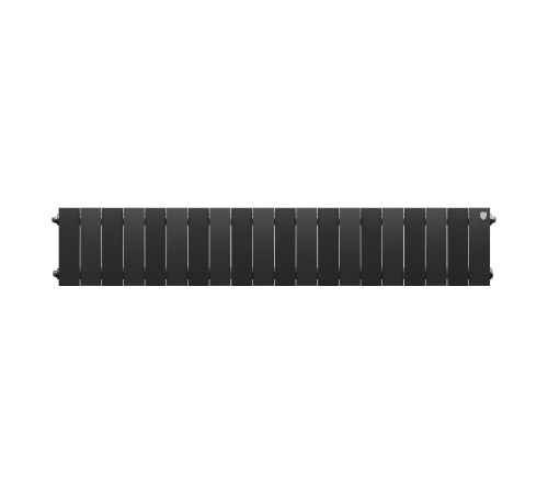 Радиатор биметаллический Royal Thermo PianoForte 200 Чёрный - 20 секц.