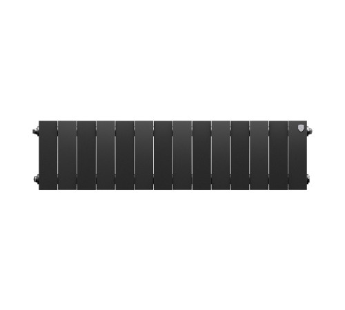 Радиатор биметаллический Royal Thermo PianoForte 200 Чёрный- 14 секц.