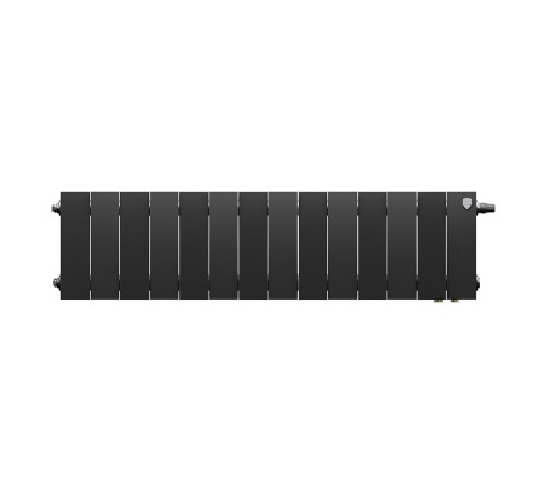 Радиатор биметаллический Royal Thermo PianoForte 200 Чёрный VR80- 14 секц.