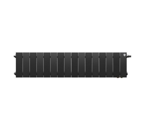 Радиатор биметаллический Royal Thermo PianoForte 200 Чёрный VR80- 16 секц.