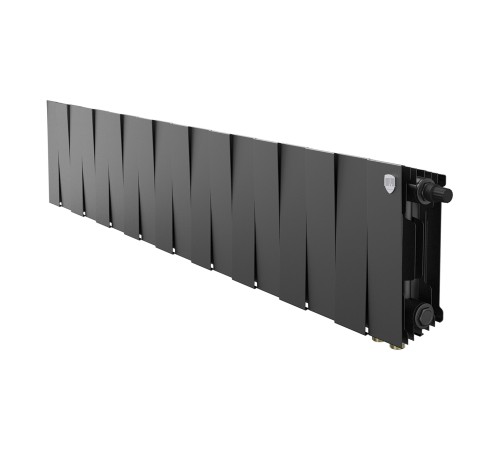 Радиатор биметаллический Royal Thermo PianoForte 200 Чёрный VR80- 18 секц.