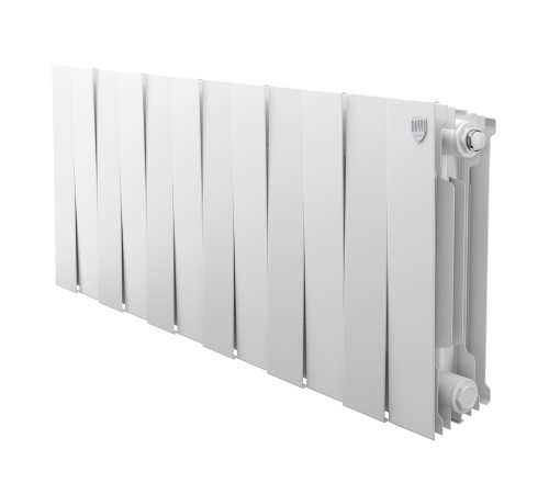 Радиатор биметаллический Royal Thermo PianoForte 300 Белый - 12 секц.