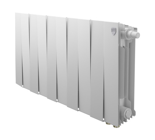 Радиатор биметаллический Royal Thermo PianoForte 300 Белый VR80 - 10 секц.