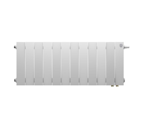 Радиатор биметаллический Royal Thermo PianoForte 300 Белый VR80 - 12 секц.